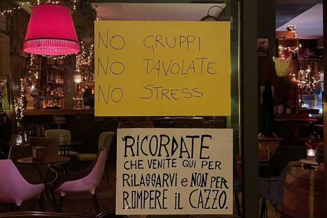 Bari, �no gruppi, no tavolate, no stress�: nel rione Carrassi c'� un bar che rifiuta le comitive